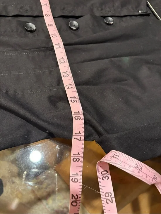 Calvin Klein Black Button-Front Midi Dress - Picture 5 of 6